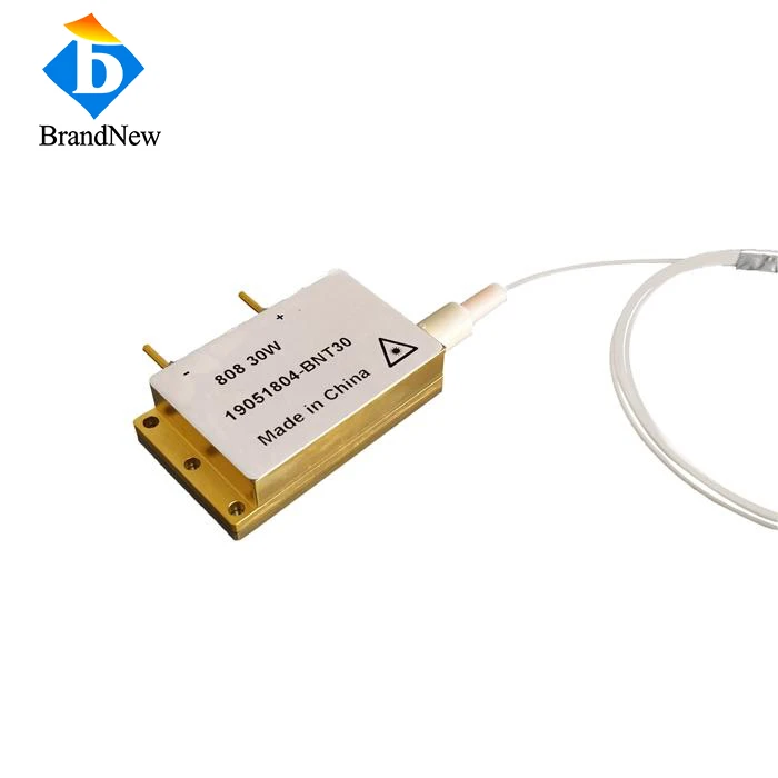Láser de diodo acoplado de fibra de 50 W y 915 nm